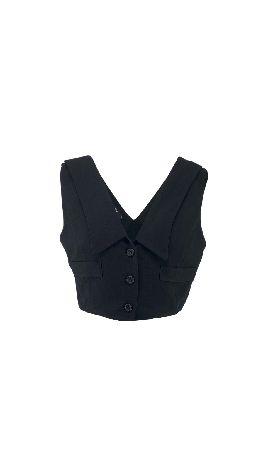 Vest with Front and Back Lapels