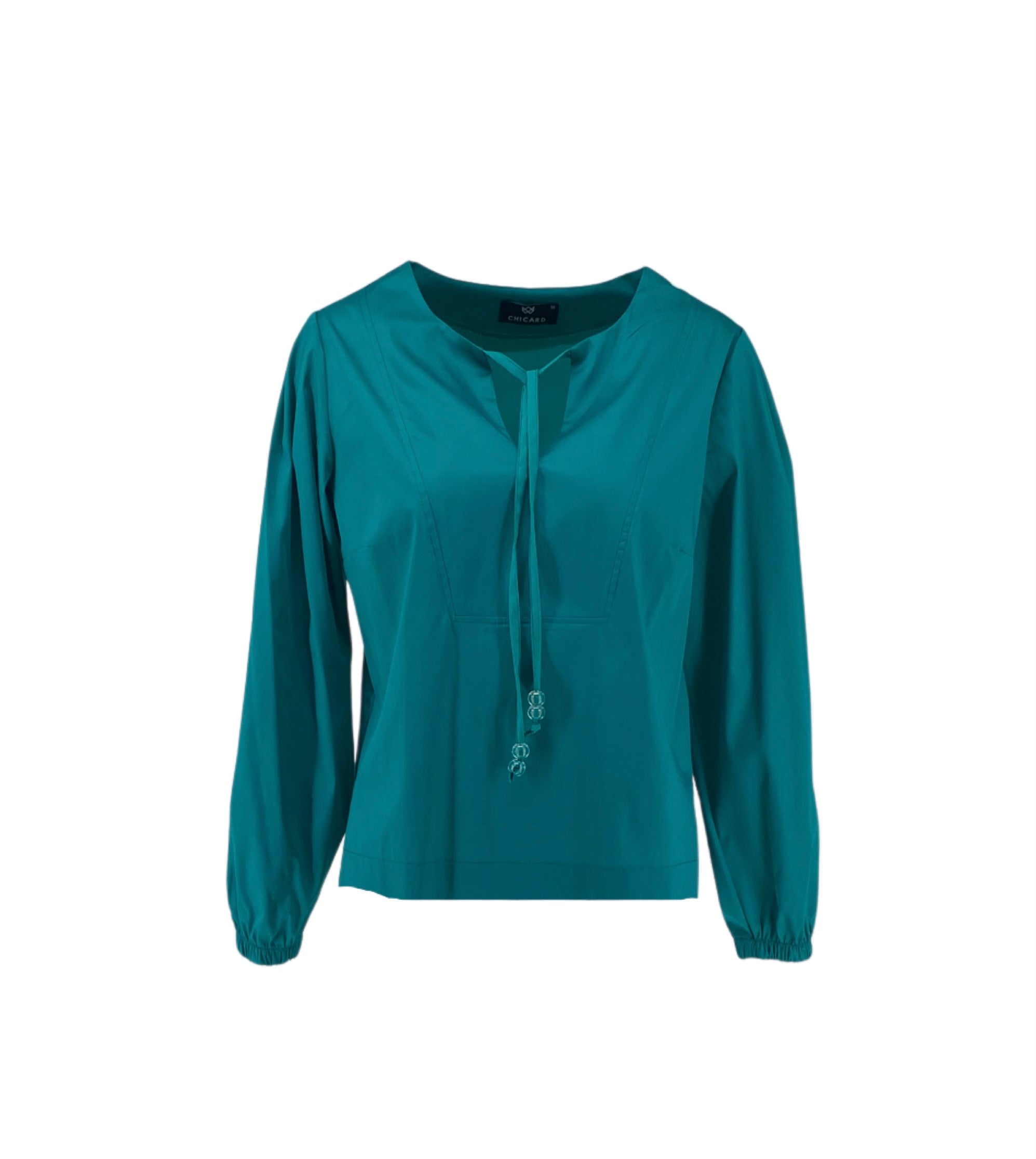 Satin Poplin Blouse