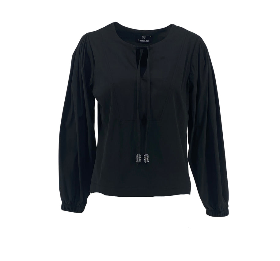 Satin Poplin Blouse