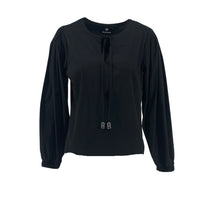 Satin Poplin Blouse