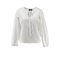 Satin Poplin Blouse
