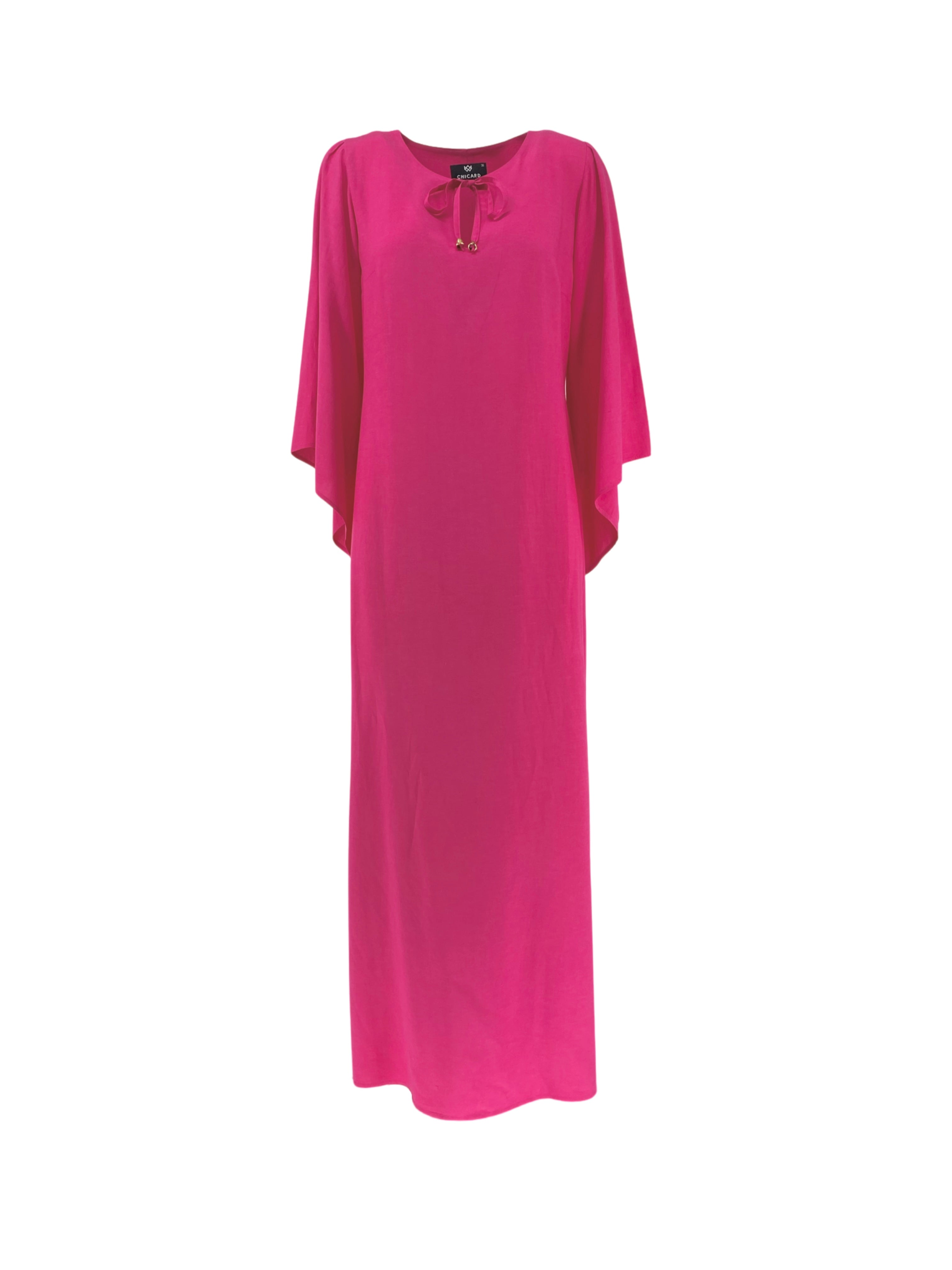 Μακρύ Φόρεμα με Φαρδιά Μανίκια