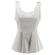 Sleeveless Fitted Blouse
