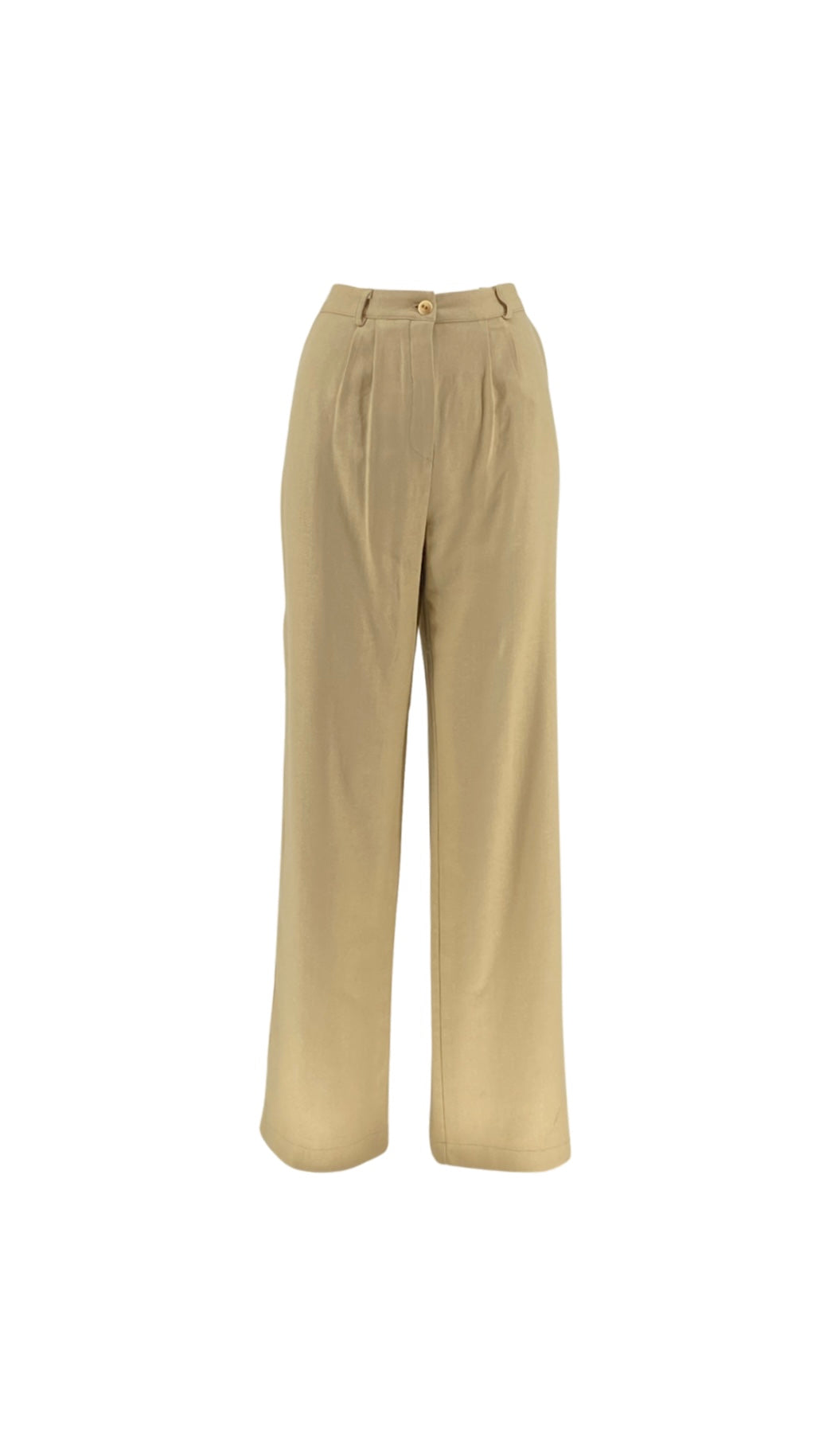 Linen Pleated Pants