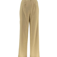 Linen Pleated Pants