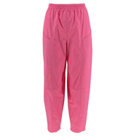 High-Waisted Pants with Elastic