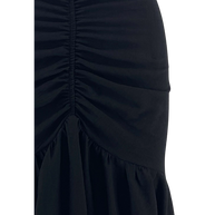 Asymmetrical Skirt with Ruffles