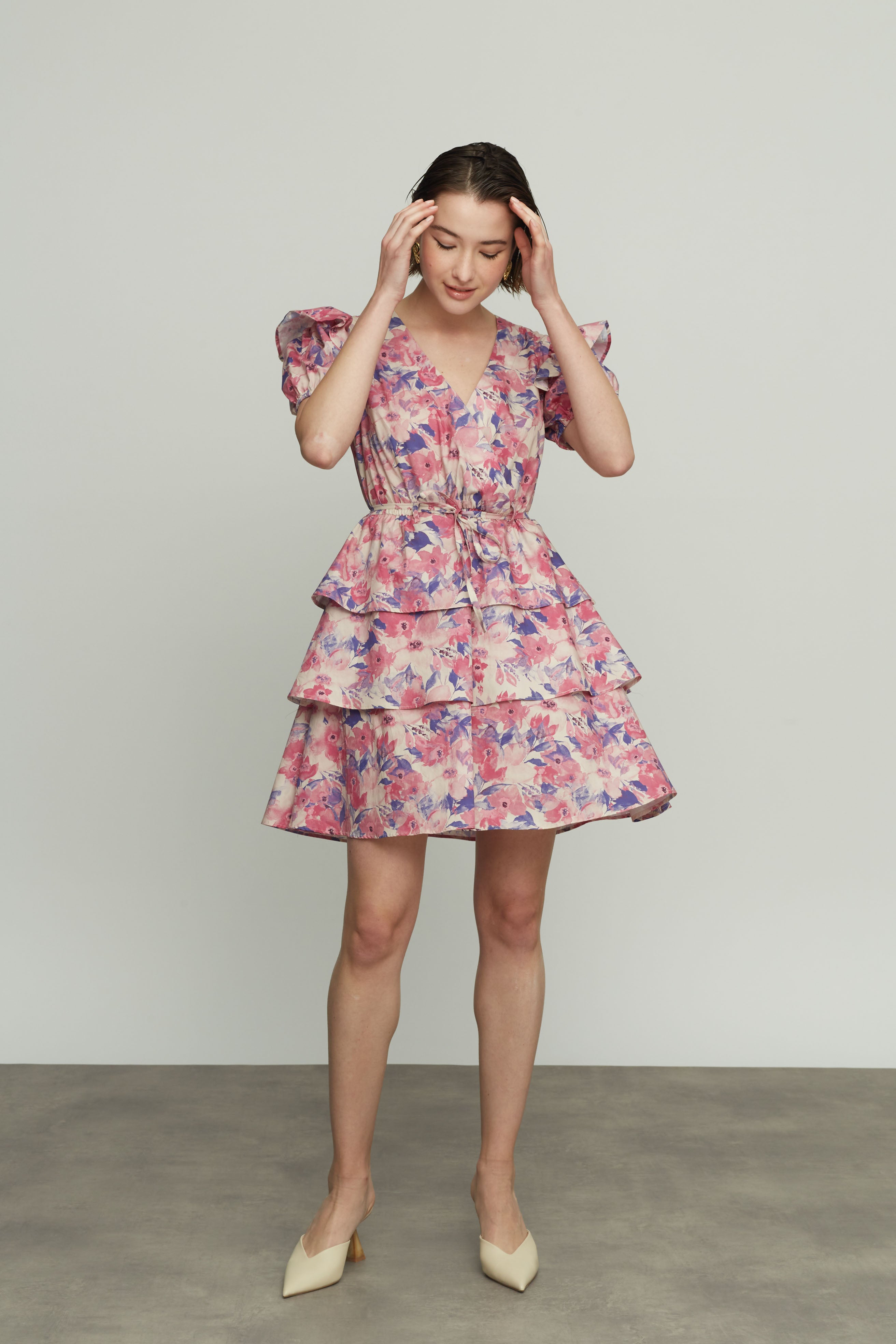 Short Floral Dress