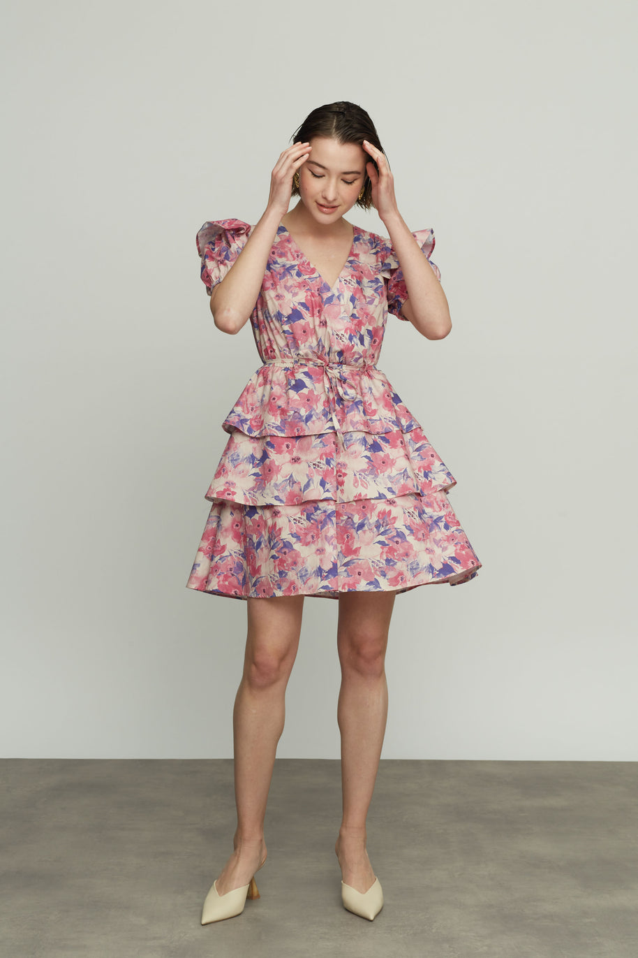 Short Floral Dress