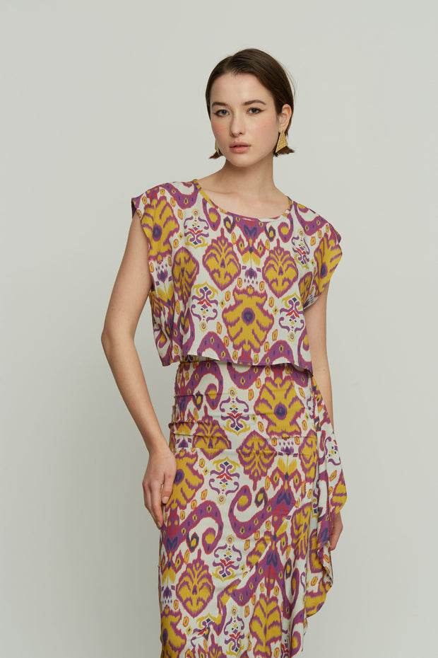 Κοντή Μπλούζα με Σχέδια