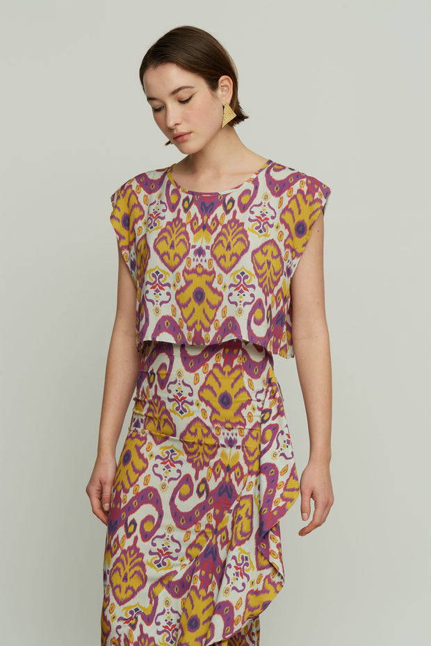 Κοντή Μπλούζα με Σχέδια