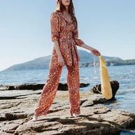 Printed Pants