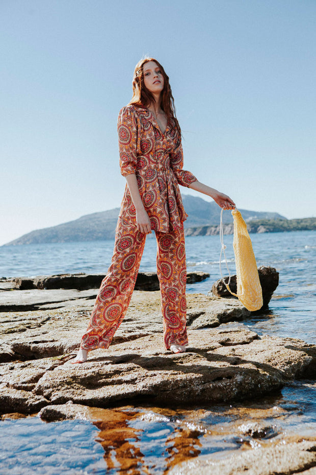 Printed Pants