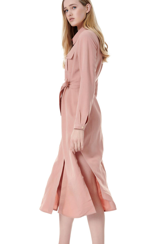 Linen Shirt Dress