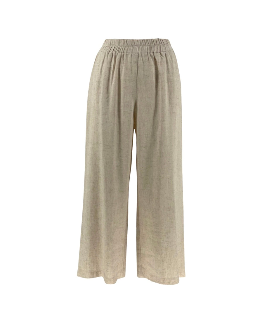 Linen Crop Pants