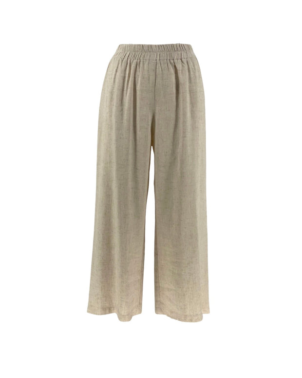 Linen Crop Pants