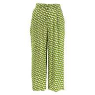 Patterned Cropped Pants