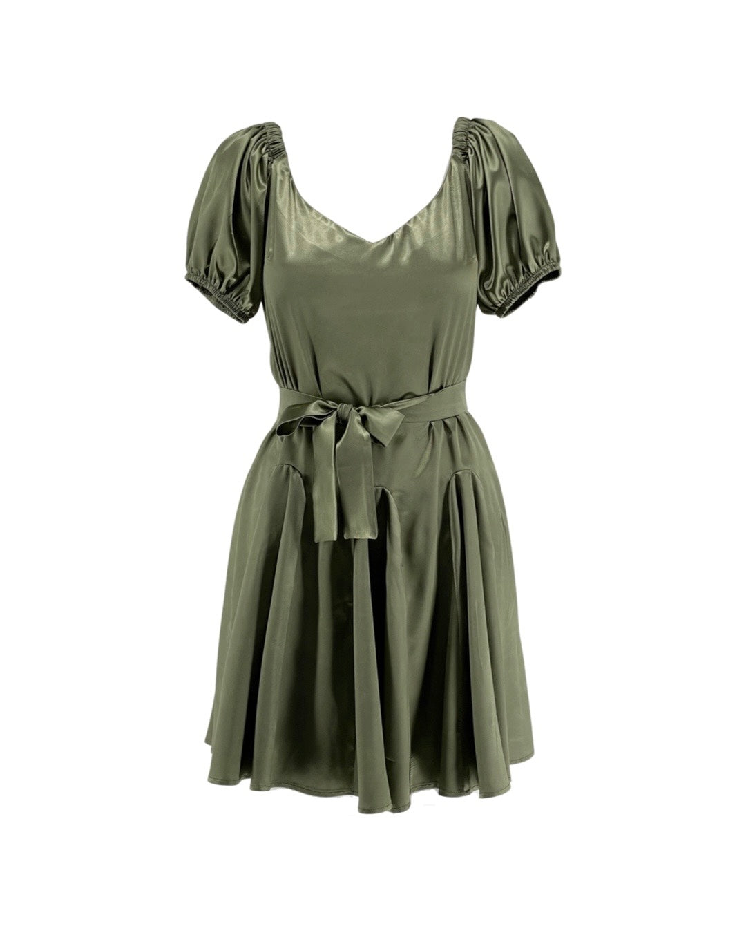 Satin Short Dress