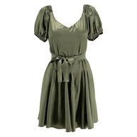 Satin Short Dress
