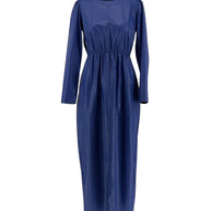 Dress with Back Opening in Skirt