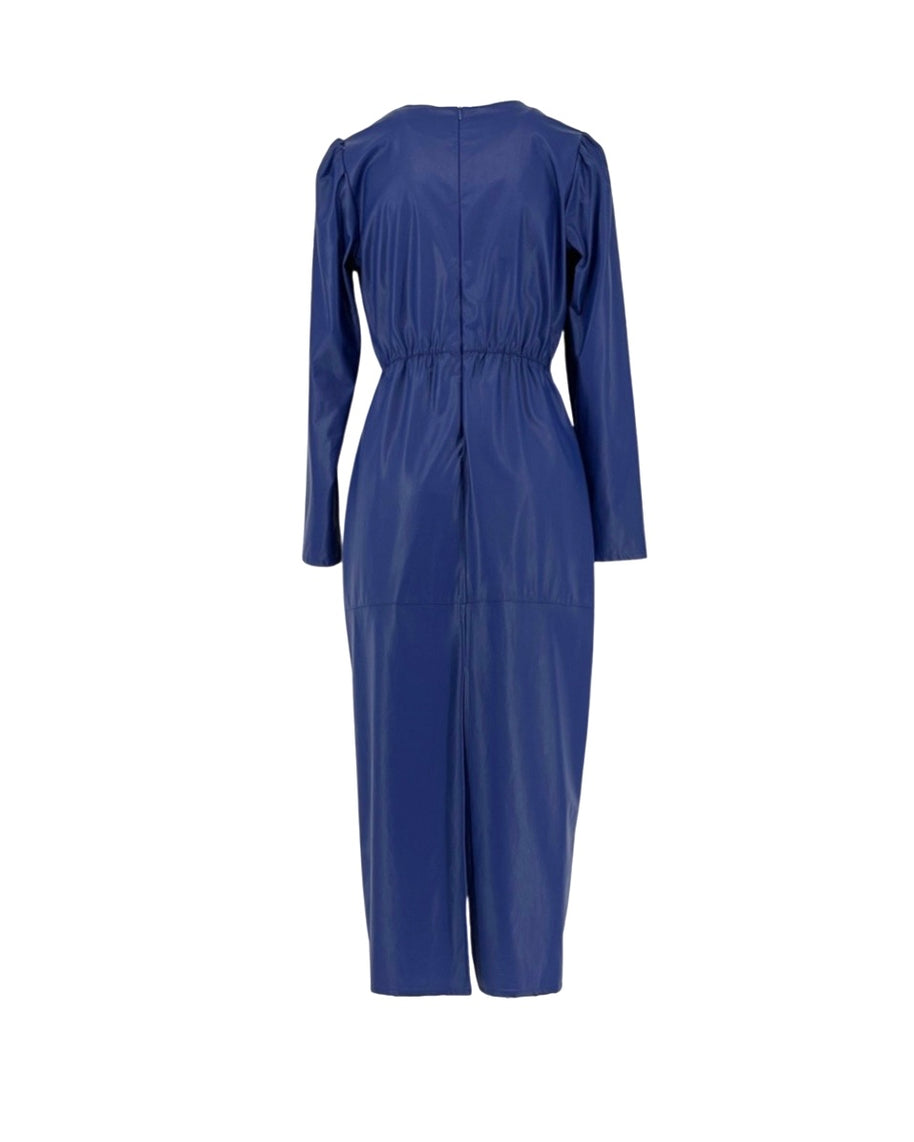 Dress with Back Opening in Skirt