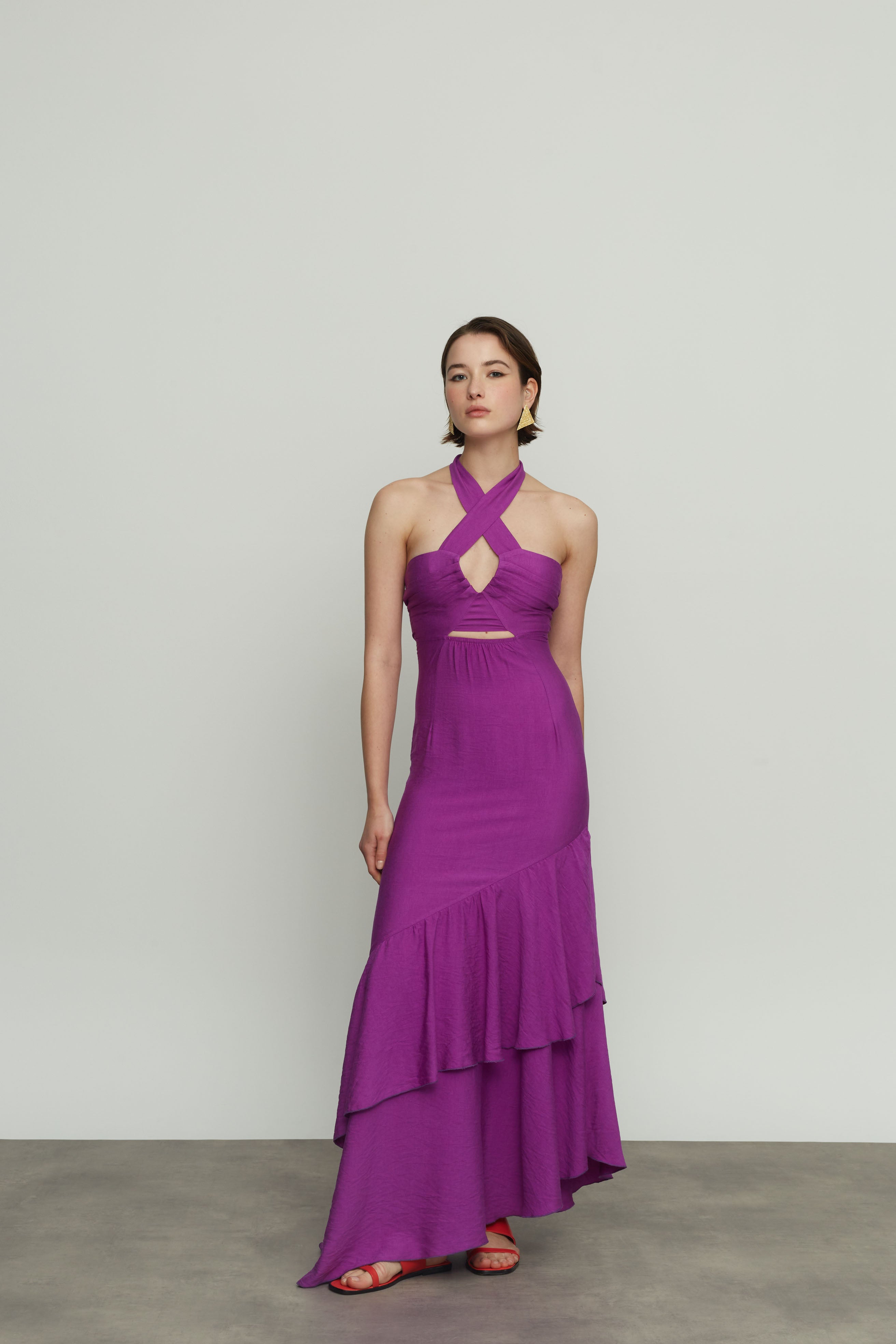 Backless Long Dress