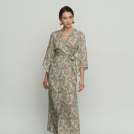 Floral Dress with Side Bow