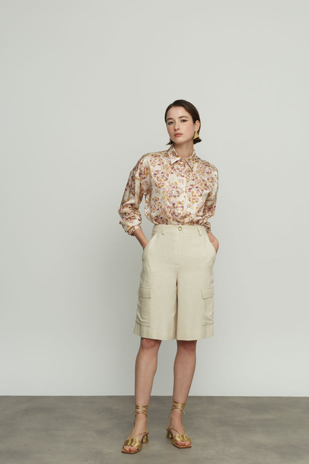 Bermuda Shorts with Pockets