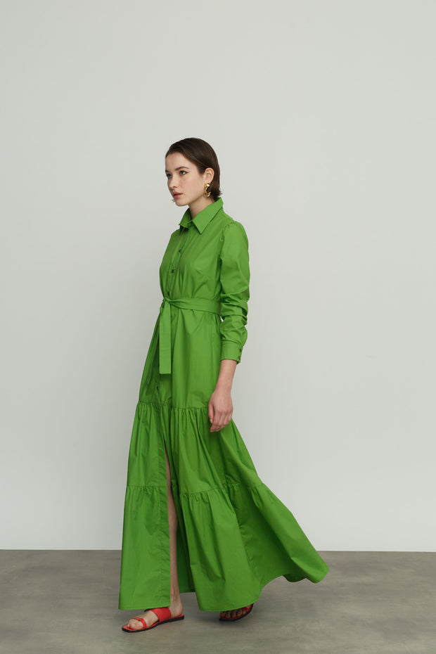 Long Dress with Ruffles