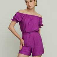 Blouse with Ruch