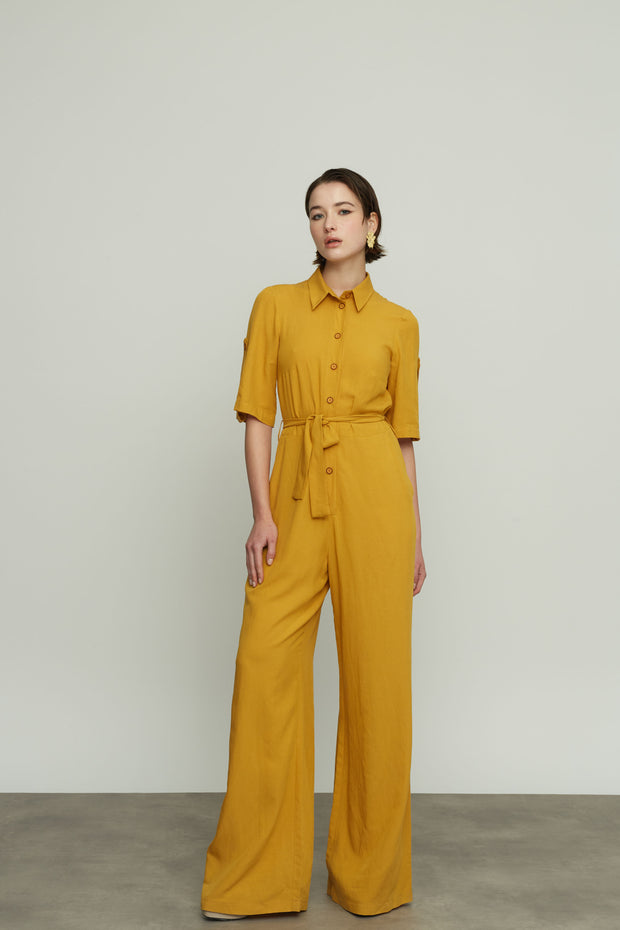 Jumpsuit in a Wide Line