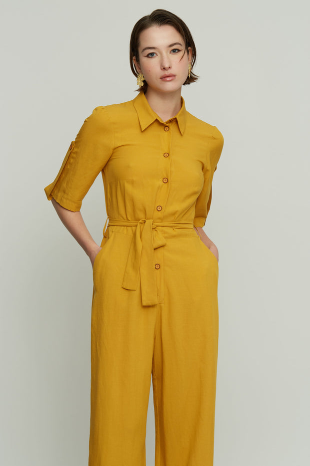 Jumpsuit in a Wide Line