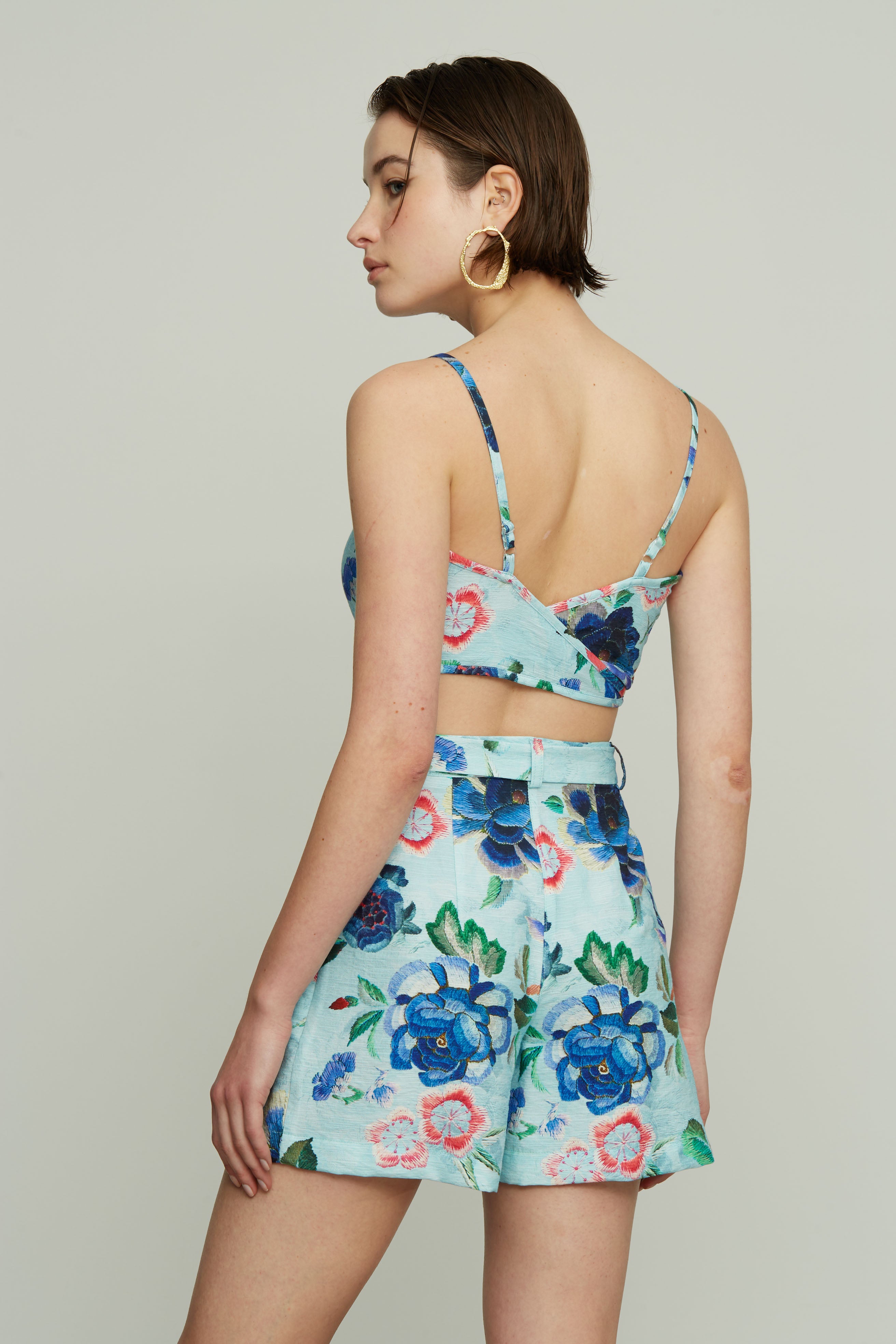 Shorts with Flower