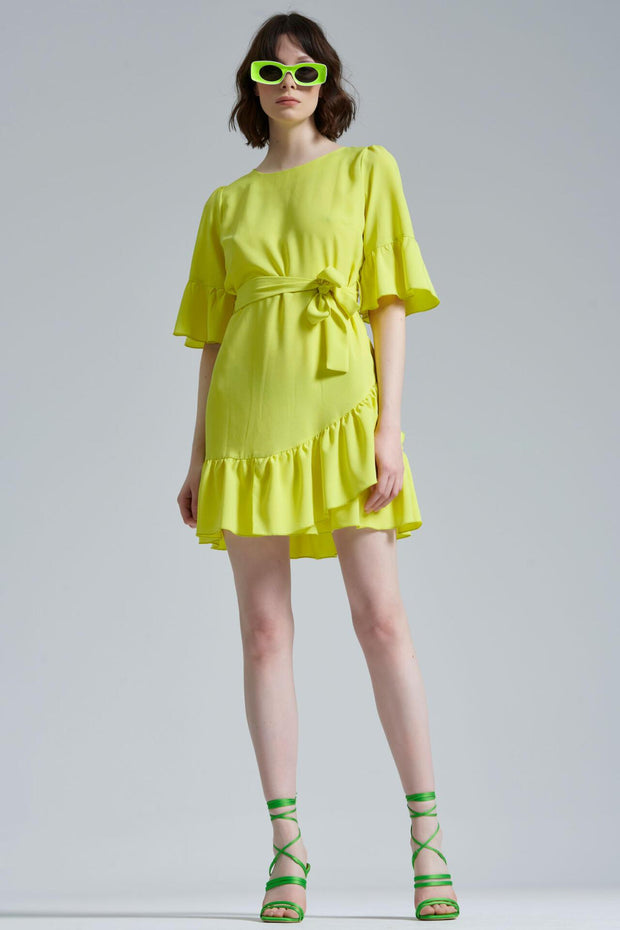 Short Ruffle Dress